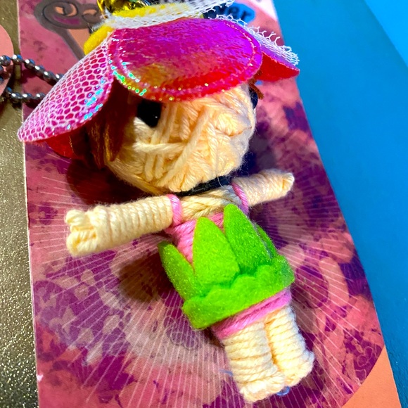 WATCHOVER VOODOO DOLL NWT BLOSSOM LUCKY CHARM DESTINED FOR GREATNESS 3” - Picture 9 of 10